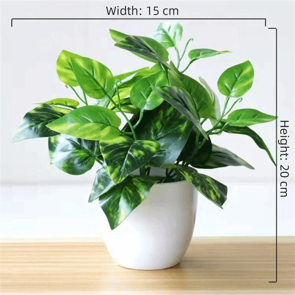 Bonsai Garden Home - Mini Künstliche Topfpflanzen Bonsai Tischdekoration Topfornamente