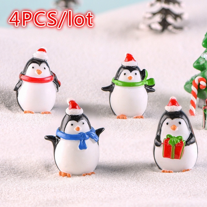 4 Stück Mini-Pinguin aus Kunst – Bonsai Garden World Bewertung und Preis
