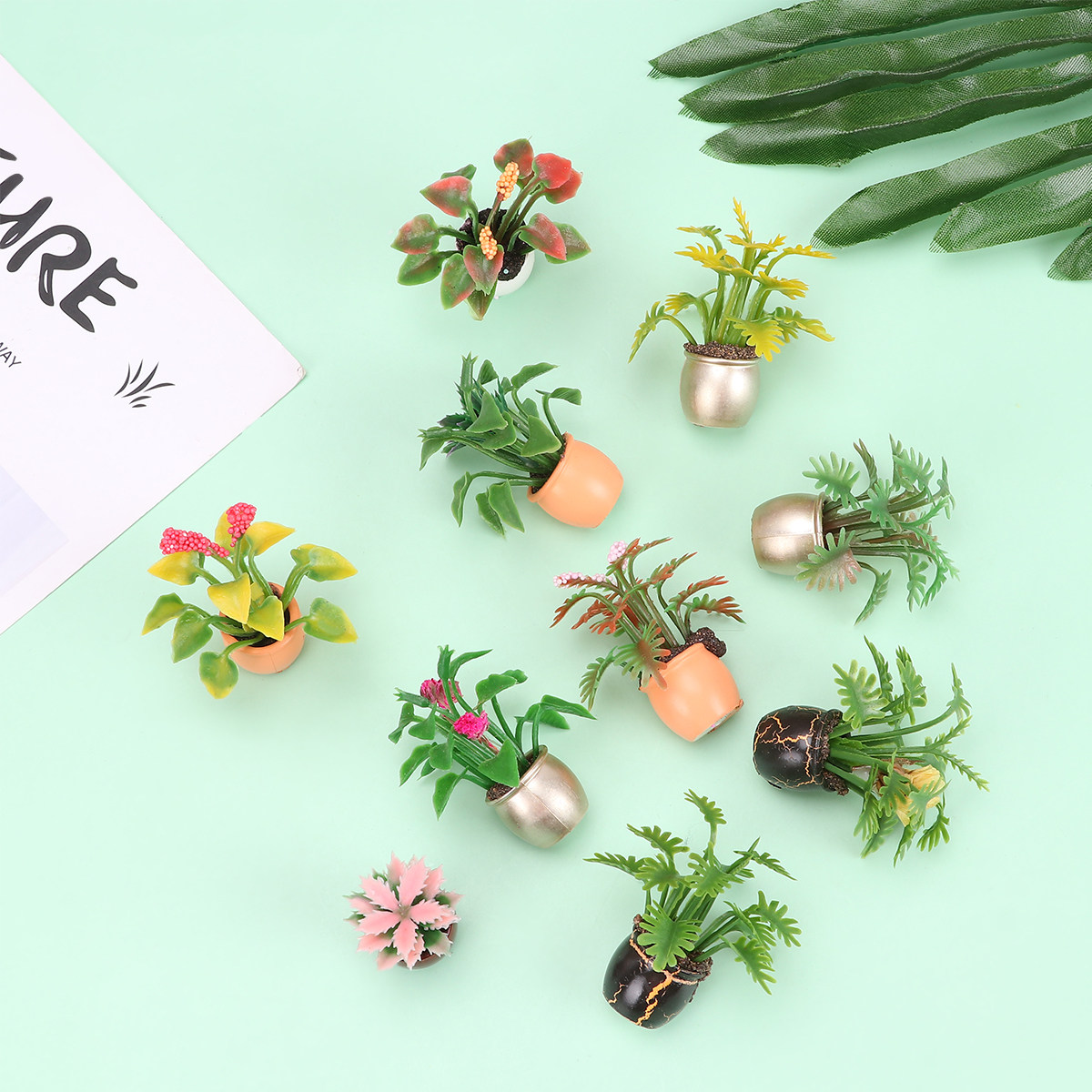 10 Stück Mini-Plastik-Bonsai i – Bonsai Garden World Bewertung und Preis