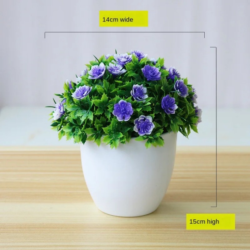 1pc Künstliche Pflanzen Bonsai – Bonsai Garden Home Bewertung und Preis