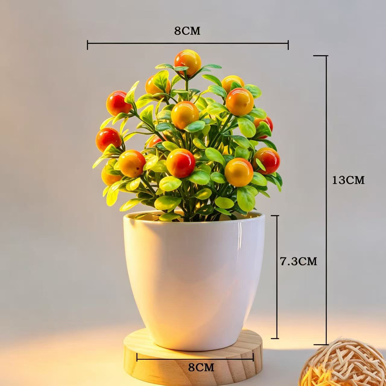 Künstlicher Obstbaum Bonsai Si – Bonsai Garden Home Bewertung und Preis
