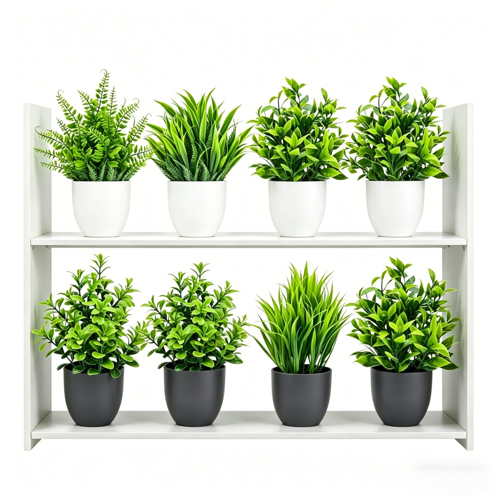 4-teiliges Set Mini Künstliche – Bonsai Garden Home Bewertung und Preis